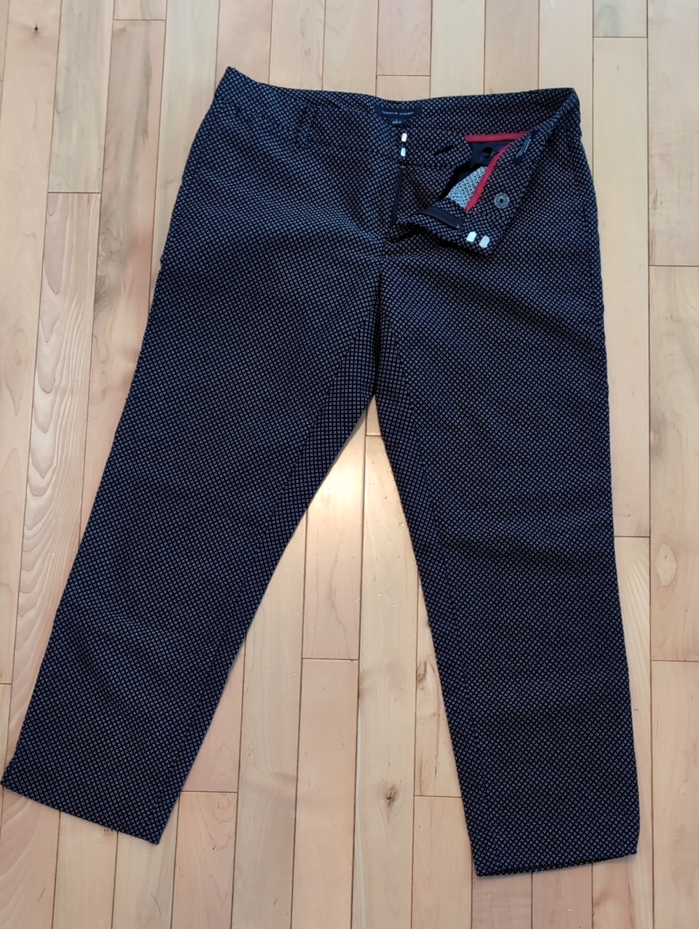 Tommy Hilfiger Waverly Slim Stretch Cropped Pants